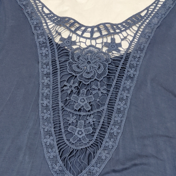 Lascana for Venus Short Sleeve Shirt Size Md 100% Cotton - Picture 4 of 5